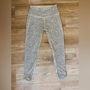 CALIA by Carrie Underwood Black and White Patterned Leggings